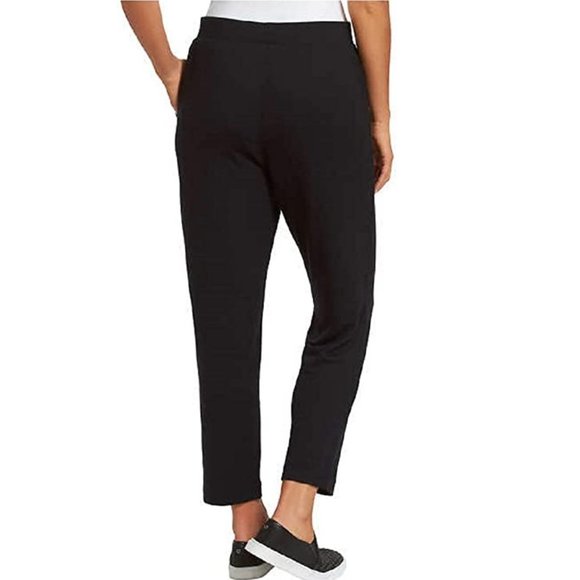 NWT Jessica Simpson Women's Soft Printed Pants Tummy Control Waist M $60 A231 - Picture 2 of 2